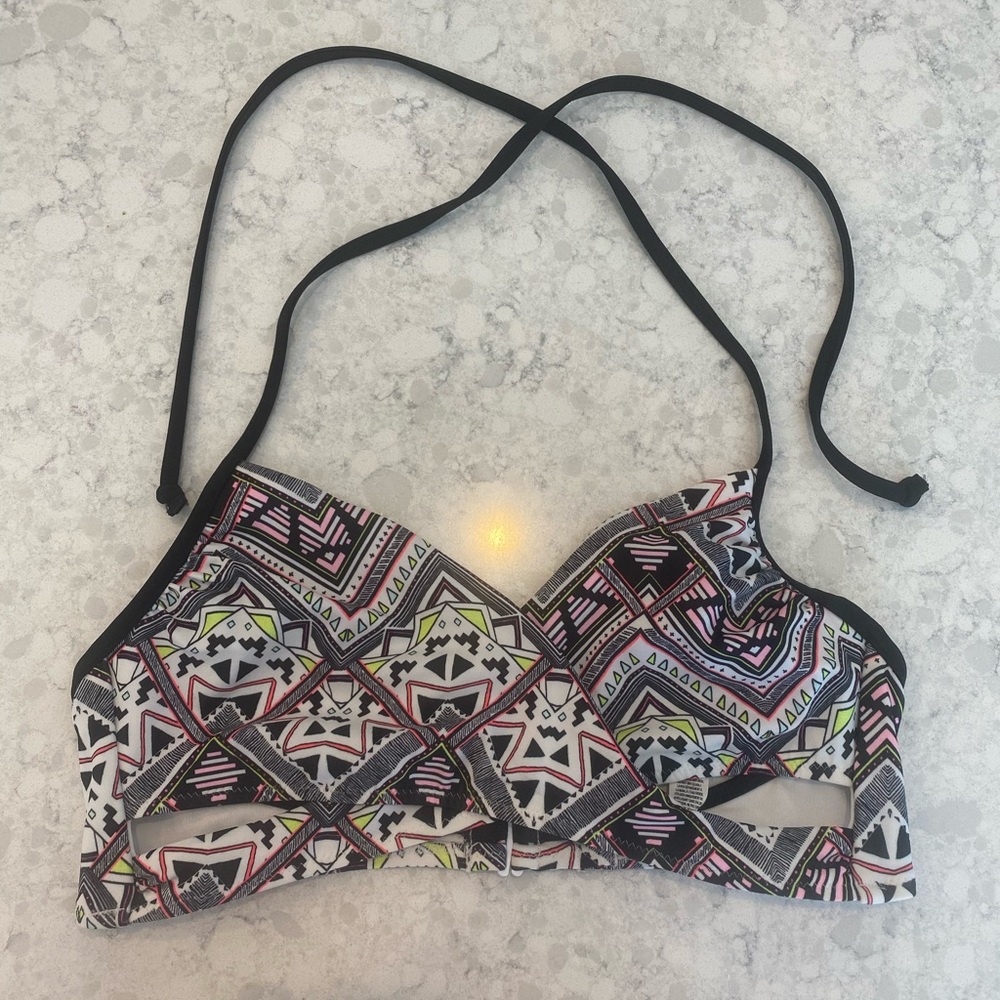 VS PINK tribal bikini top
